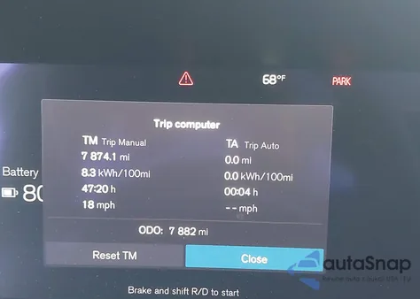 2023 Volvo Xc40 Recharge Pure Electric Twin Ultimate из США, поврежденный, VIN YV4ED3UM9P2012880